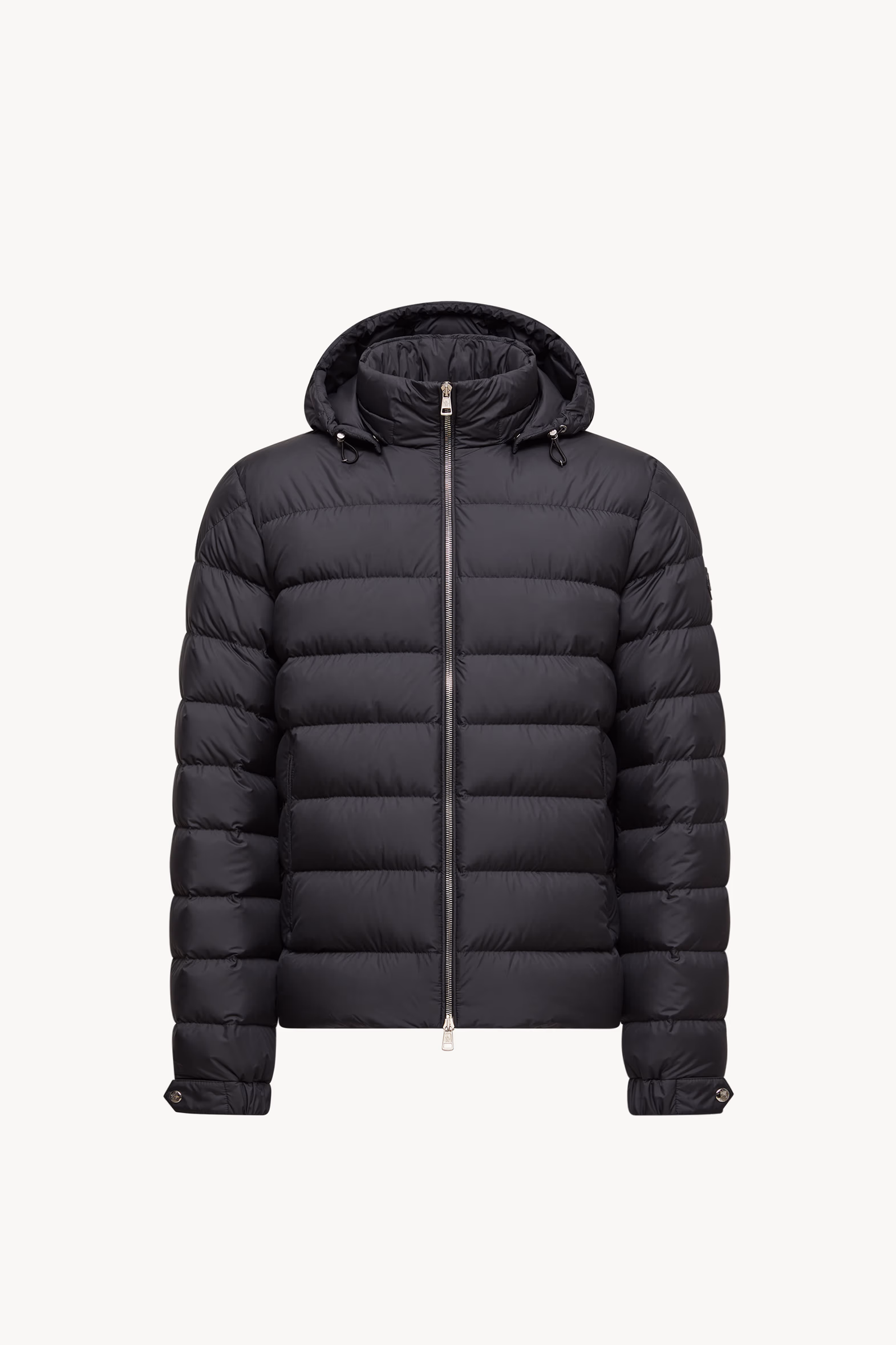 Arneb Hooded Short Down Jacket Men Black Moncler 2